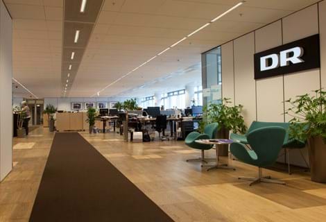 Fraster rød filt løber, DR byen (1)